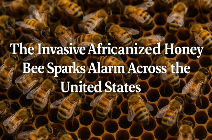 The Invasive Africanized Honey Bee Sparks Alarm Across the United States